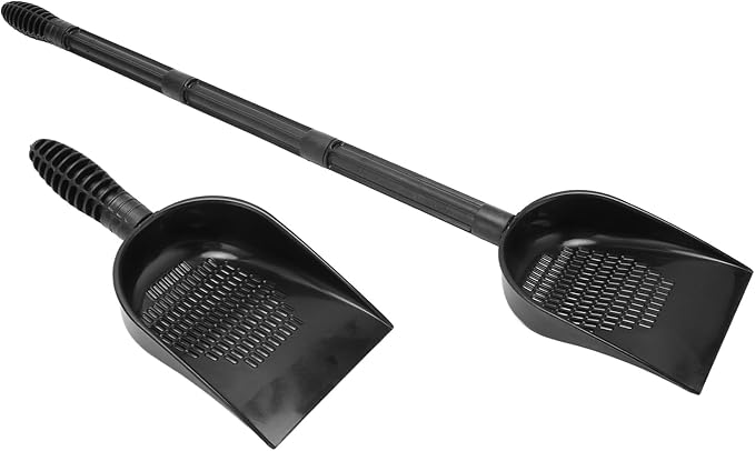 Fish Tank Sand Shovel, Extendable PVC, Multifunctional - Quick Drainage, Durable Design, Ideal for Aquarium Maintenance and Pet Care