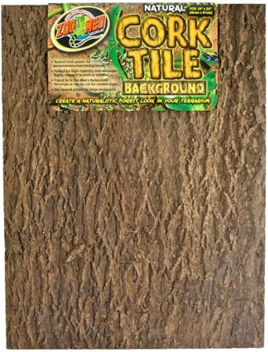 Zoo Med Natural Cork Tile Background, 18 x 24-Inch