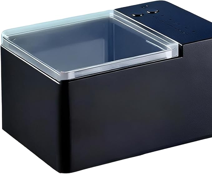 Auto Fish Food Dispenser Supplies for Round Tank Sturdy Gifts 5cm to 2cm Thickness Stable Automatic Fish Feeder Accessory, 80 ml