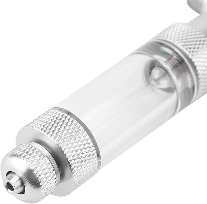 Carbon Dioxide Refiner, CO2 Regulator Needle Check Valve Bubble Counter Carbon Dioxide Atomiser for Aquarium Plants Fish (03#)