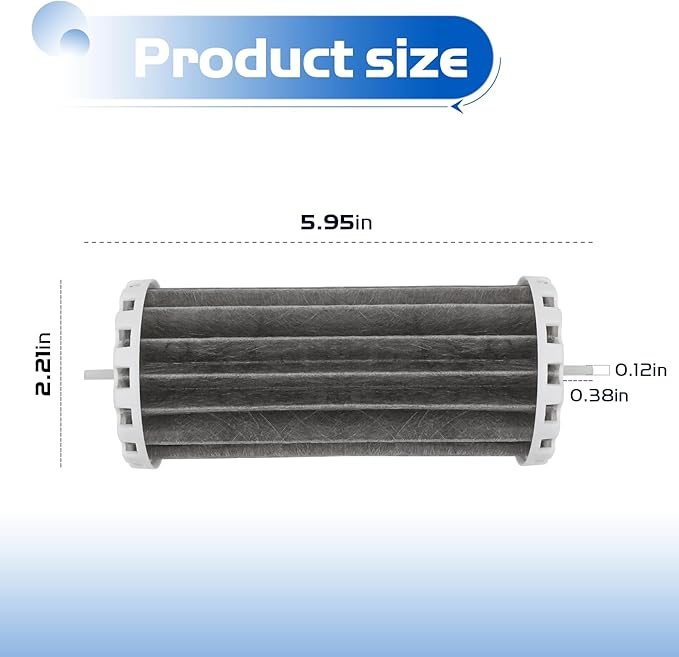 Aquarium Fish Tank Filters Compatible with Marineland Penguin 350 200, Hang On Filters Replacement for Penguin BioWheel 350B 200B Assembly Biowheel Part, PRBW2350B, 2 Pack