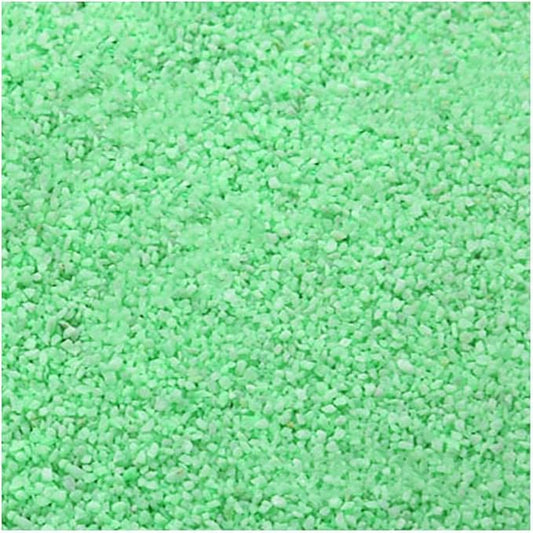 30g Crushed Stone Mini Crystal Chips Decorative Pebbles Gravel Irregular Gemstones Filling Gravel for Water Fountain Sand Landscape Fish Tank Garden (Light Green(1-2mm))