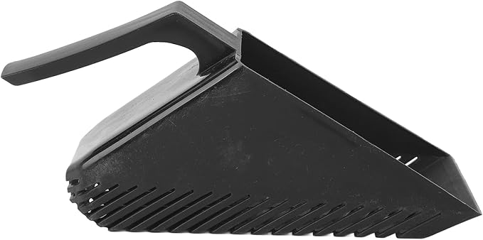 Aquarium Gravel Sand Shovel Strong Construction Clean Pan Scoop Plastic Strainer Easy Cleaning Black Aquarium Fish Tank Garden Sand Scraper