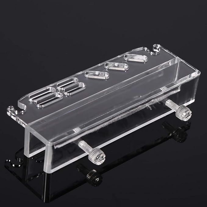 Fdit Acrylic Water Plants Grass Maintenance Tool Holder Aquarium Rack Organizer Fish Tweezers Scissors Storage Rack