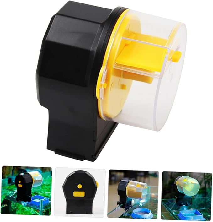 Automatic Fish Feeder Goldfish Feeder for Aquarium Fish Tank Feeding Machine Timing Feeding Artifact