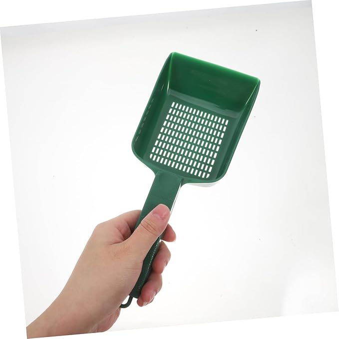 Milisten Multifunctional Fish Tank Sand Shovel Portable Plastic Cleaning Scoop for Aquariums for Gravel Sediment Removal Elegant Design for Tidy Environment Planted and Sand Tanks