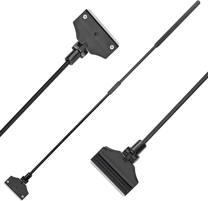 Pronetcus Aquarium Algae Scraper,Aquarium Glass Cleaner,Fish Tank Cleaner, Aquarium Scraper with 10 Blades,26 Inch.