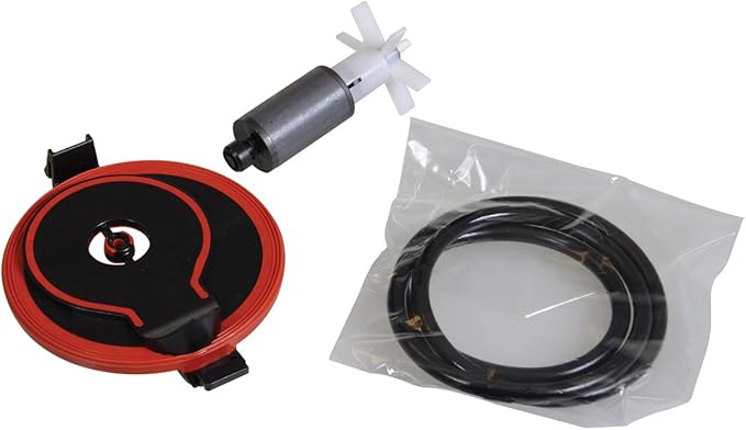 Fluval 406 Motor Head Maintenance Kit, A20093,Black