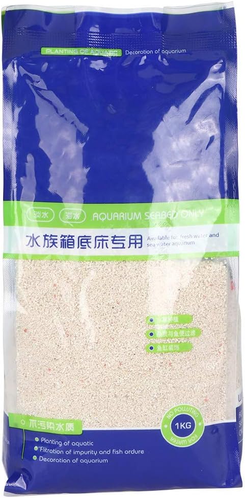 Fydun Sand Stone Gravel Landsca Decoration for Fish Tank Aquarium Flowerpot Water Seawater for Families