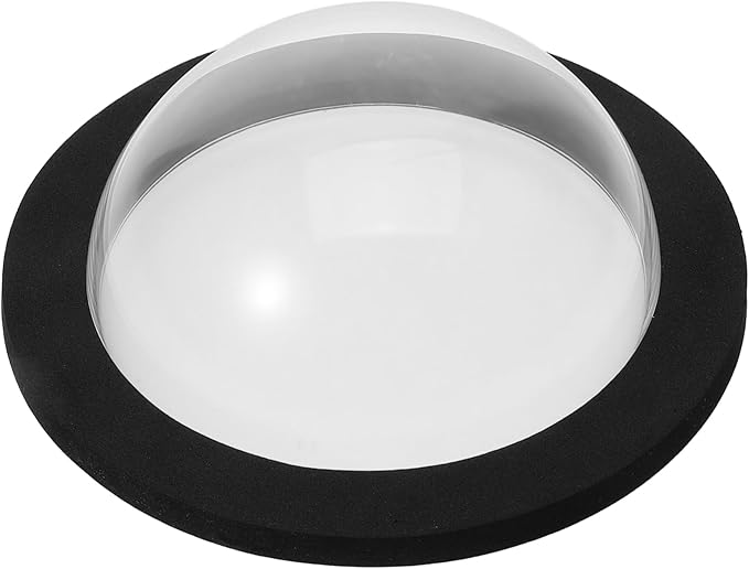 balacoo 3pcs Floating Plant Ring Aquarium Acrylic Floating Dome Fish Tank Accessory for Above Ground Pools