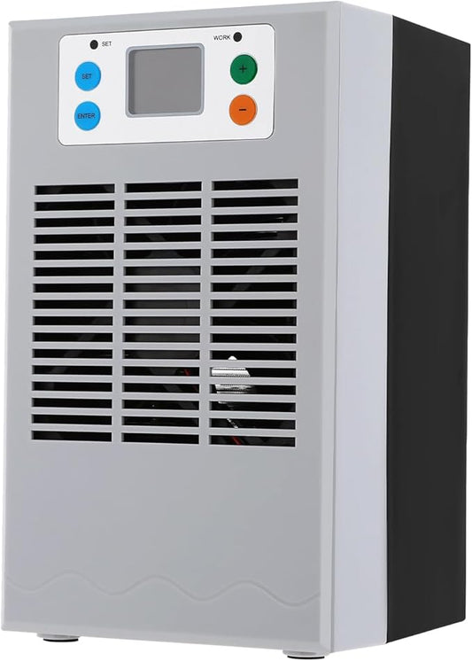 Aquarium Chiller 8Gal, Small Water Chiller for Aquarium 100W Fish Tank Chiller with Intelligent Controller, Aquarium Cooler for Axolotl Shrimp Coral Reef Tank Jellyfish