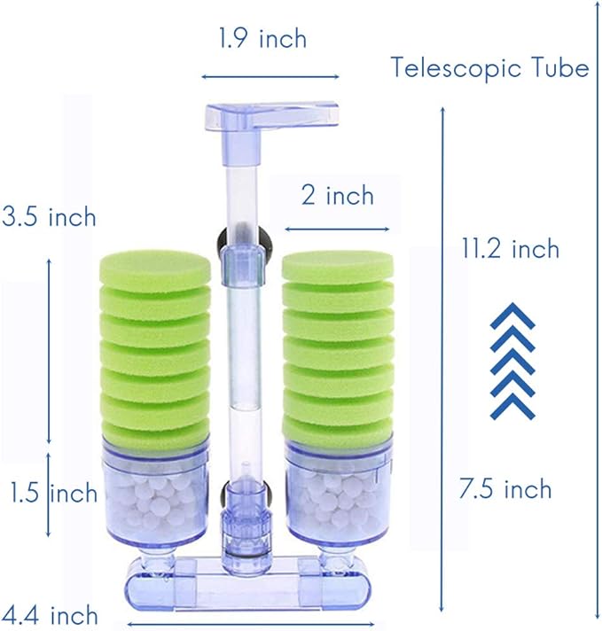 capetsma Sponge Fish Tank Filter Aquarium Filter