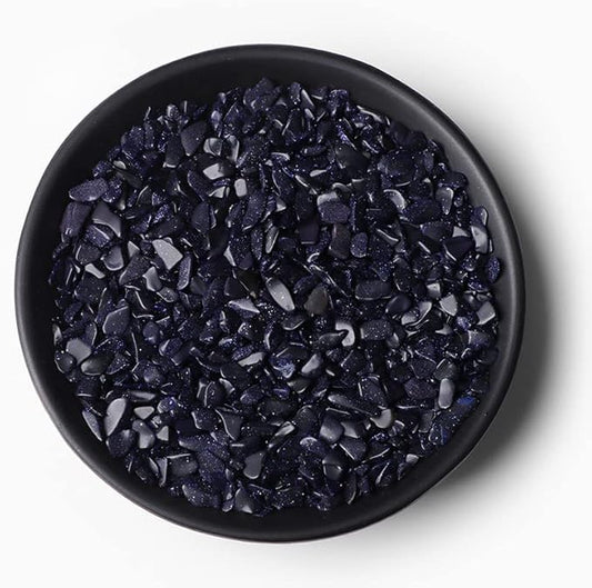 3-5MM Natural Stone Gravel Quartzs Agat Jaspers Chips Minerals Tumbled Specimen Stone Home Aquarium Decoration,NO.5 Blue Sandstone,20g
