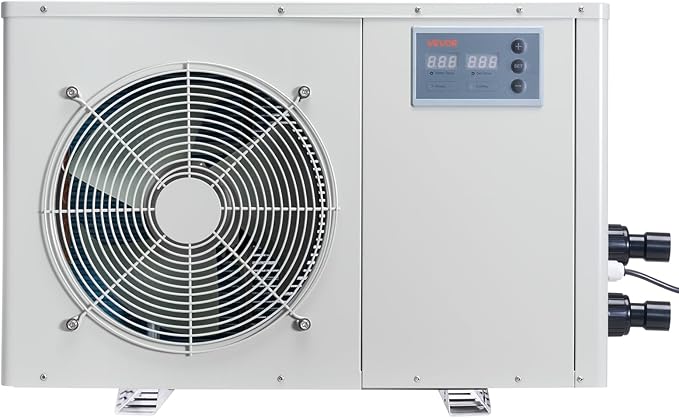 VEVOR Aquarium Chiller 150 Gallon, 1/2 HP Water Chiller for Hydroponics, Fast Cooling for Fish Tank,Axolotl,Coral Reef,Quiet Refrigeration Compressor, Titanium Evaporator,Complete Fittings