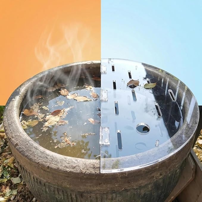 Acrylic Fish Tank Lid with Flip-Top Access, Lightweight Reptile & Fish Cover, Ideal for Easy Feeding & Habitat Maintenance, Perfect for Aquatic & Terrarium Pets