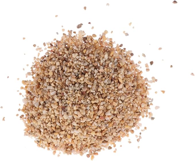 Kisangel 500g Aquarium Bottom Stones Natural Sand Gravel Set for Tank Decoration