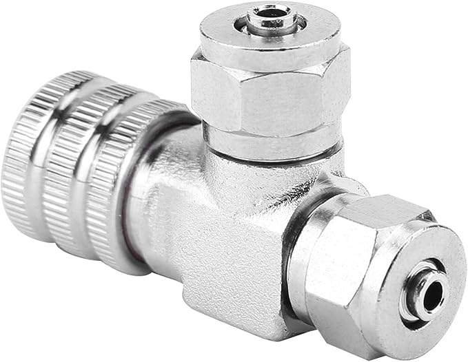 Zerodis Carbon Dioxide Refiner, CO2 Regulator Needle Check Valve Bubble Counter Carbon Dioxide Atomiser for Aquarium Plants Fish (02#)
