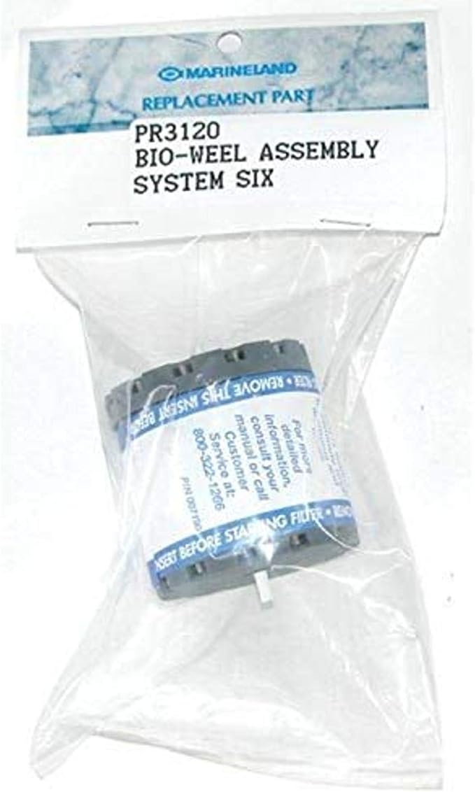 Marineland PR3120 Bio Wheel Assembly System 6 Filter Parts for Aquarium