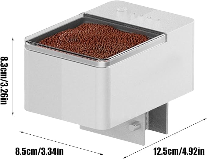 Automatic Aquarium Fish Feeder | Vacation Programmable Feeder, Accurate and Versatile Feed for and Granulated Food