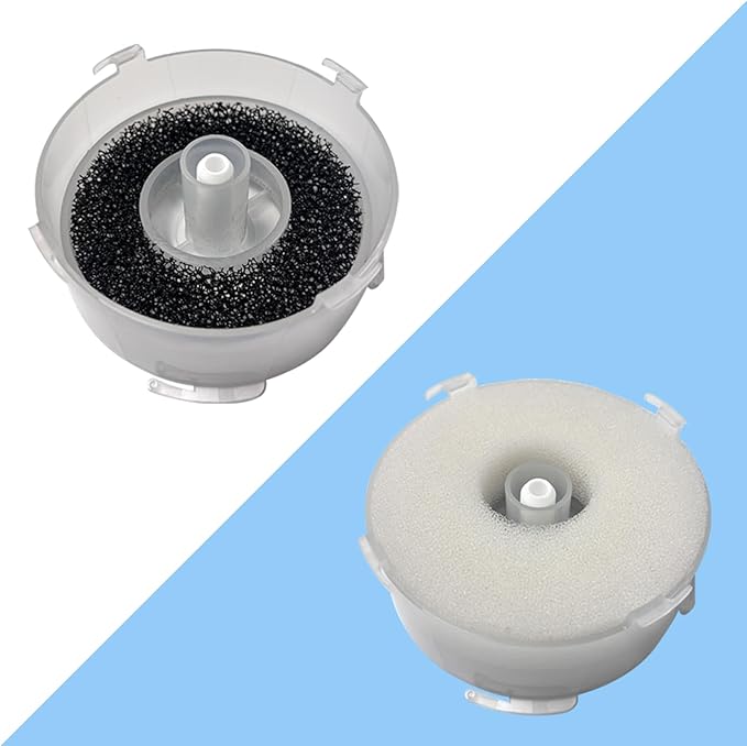 Compatible Replacement Set for Biorb Filter - Carbon Rings, Foam, Air Stone & Cleaner Pad (6 Foam Pieces, 3 air Stones, 1 pad)
