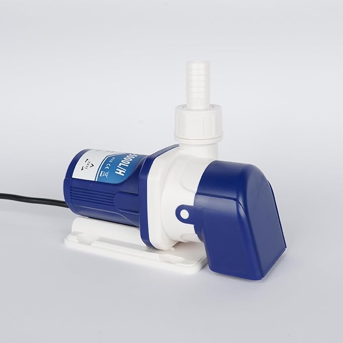 LANDEN BIOSMO 5000 DC Sine Wave Water Pump Return Pump 5000L/H (1320GPH) High Performance Aquarium Cleaning Ultra Quiet Operation 10-70W 3 Modes Control Ideal for 125-265 Gallon Fish Tanks