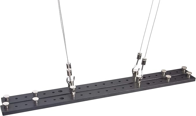 Orphek Universal Fixing Bracket Kit for Aquarium Illumination Easy Install and Cleaning, Anti-Rust, Heavily-Built, Multi-Functional Light Hanging Kit/L 18.11” x W 1.18” x H 0.31”