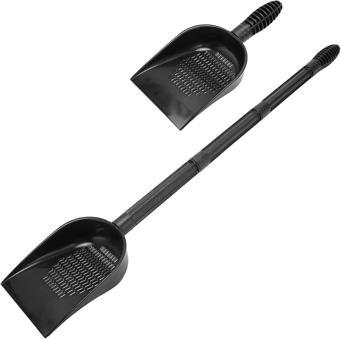 Fish Tank Sand Shovel, Extendable PVC, Multifunctional - Quick Drainage, Durable Design, Ideal for Aquarium Maintenance and Pet Care
