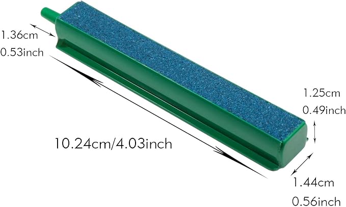 4 Inch Air Stone Bar Bubble Diffuser for Fish Tank Aquarium, 6-Pack