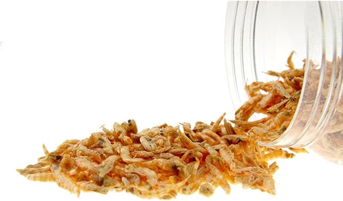 2000ml Turtle Food Freeze Dried Krill Aquarium Pond Fish Food Floating Shrimp Carnivore Koi Tropical Cichlid Turtle Feed (2000ml)