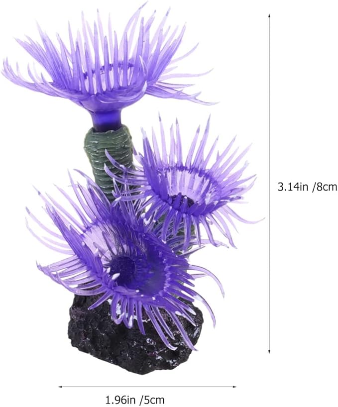 POPETPOP Aquarium Coral: Resin Fish Tank Reef Artificial Coral for Aquarium Decoration