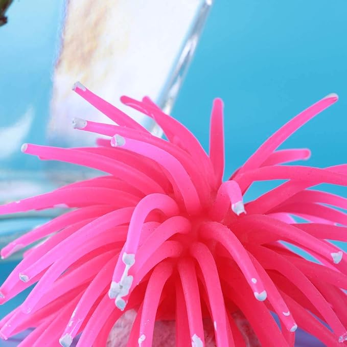 POPETPOP Pink Artificial Water Plants Fake Coral Aquatic Plant Fish Tank Aquarium Decoration