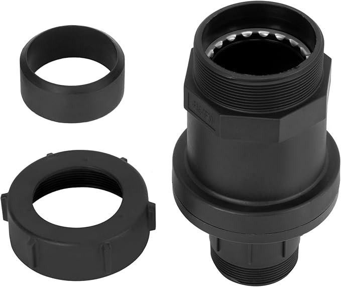 2'' Check Valve Connector for Sump/Sewage Pump, without Clamps, Easy Instal