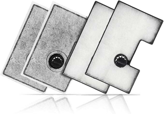 DaToo Fish Tank Replacement Filter Cartridges for DF060 1.6 Gallon Aquarium Starter Kits(2 Pack)