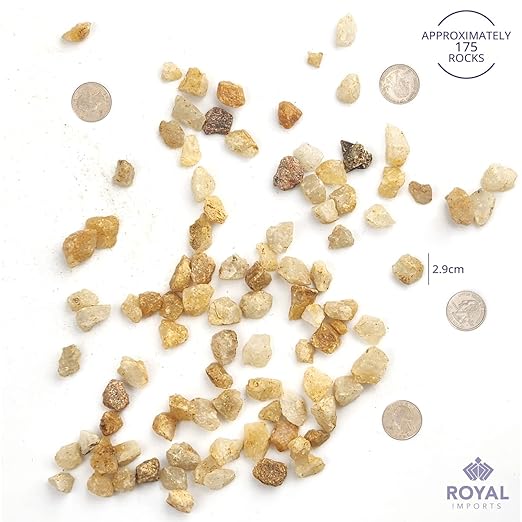 River Rocks Decorative Ornamental Vase Filler 0.25" Natural Aquarium Gravel - 5 lbs Landscaping Pebbles for Indoor Plants, Fish Tank Gravel, Terrarium & Home Decor, DIY & Crafting – Royal Imports