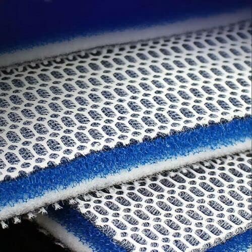 Aquarium Filter Media - 8-Layer Filter Pads for Aquarium, Fish Tank Accessories Sponge Filter, 12 × 48 inch Super Filtering Effect Filter Floss for Fish Tank Filters Media and Pond (12" x 48")