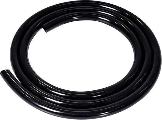 Feelers Black PVC Vinyl Tubing 5/16" ID x 7/16" OD Water Fish Tank Aquarium Air Line Lightweight Hose BPA Free, 9.84 Feet