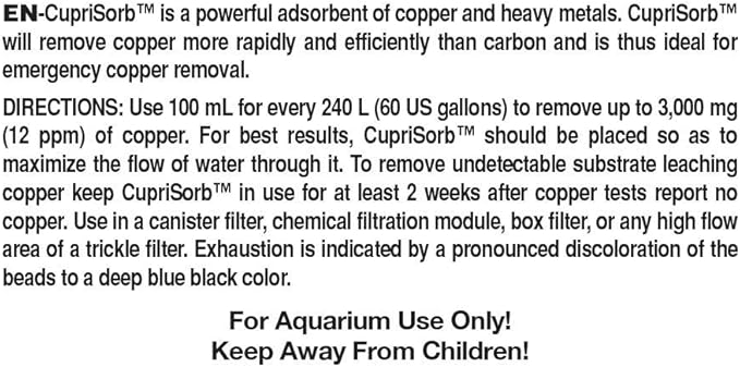 Seachem Cuprisorb 100ml (Pack of 2)