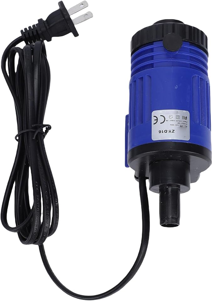 Electric Aquarium Gravel Cleaner Fish Tank Vacuum Water Changer with High Efficiency Filtering for Cleaning Fish Waste Washing Sand (US Plug 110V)