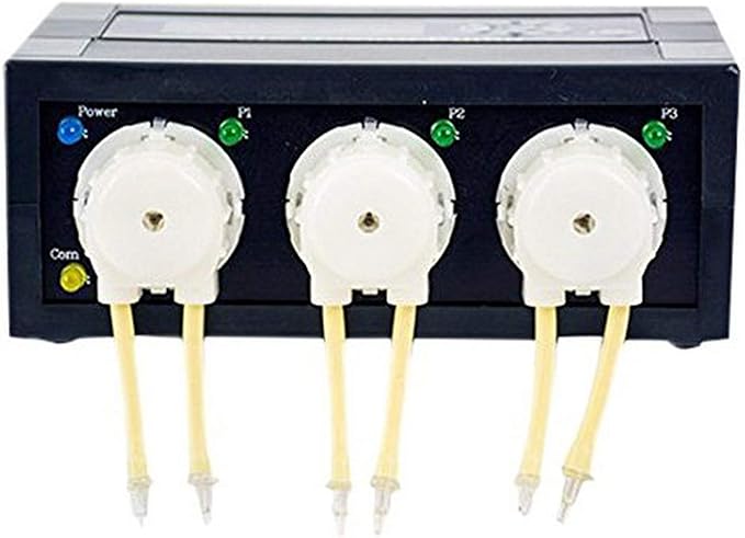 Jebao DP-3 Programmable Auto Dosing Pump, 3 Channel, Black