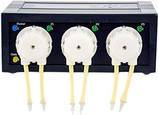 Jebao DP-3 Programmable Auto Dosing Pump, 3 Channel, Black
