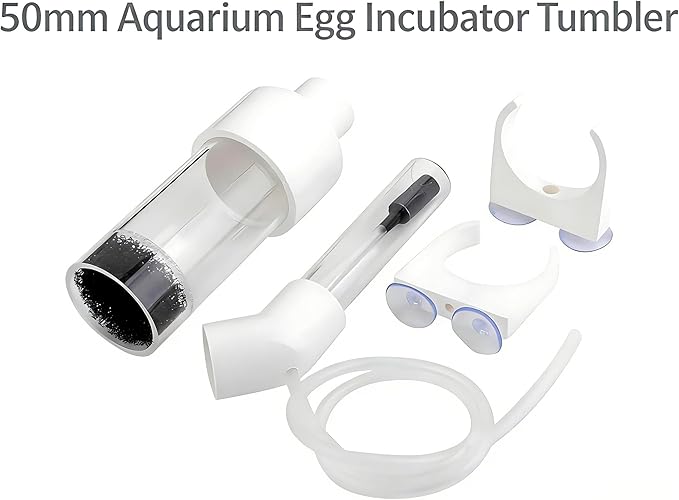 Aquarium Egg Incubator Tumbler - 50mm Fish Hatchery for Cichlids and Mouth-Brooding Species