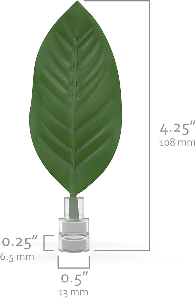 Magnetic Betta Leaf Hammock Bed for Aquariums and Fish Tanks (Single Betta Leaf)