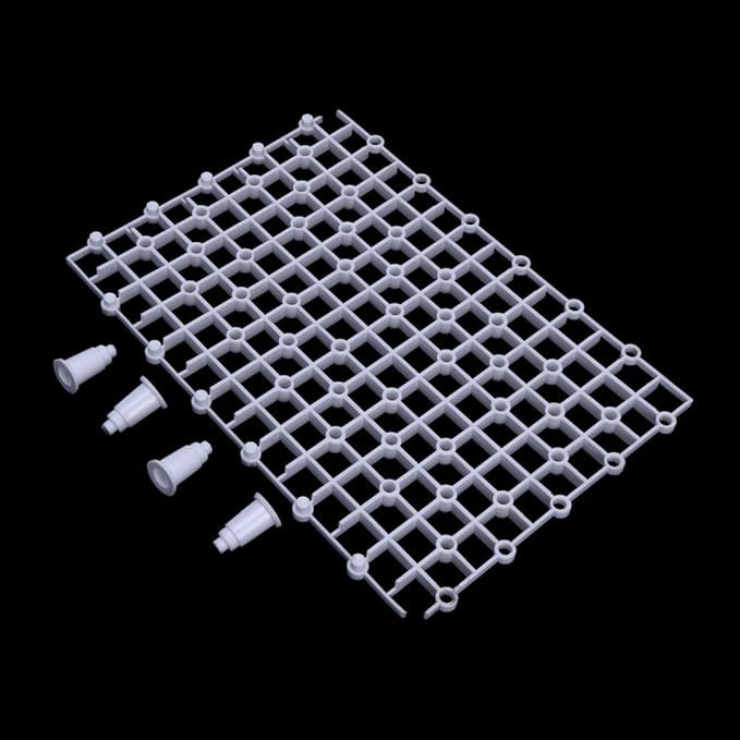 Aquarium Divider Tray Isolation Plate Grid Board Fish for Tank Dividers for Mix Breeding 10in X7in Bottom Filter Heater Light Thermometers Gravel Sand Decorations Decorations