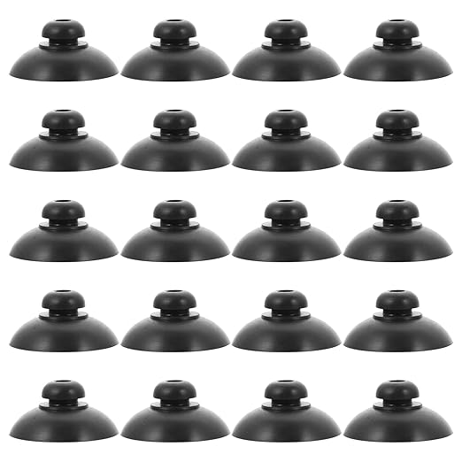 balacoo 60pcs Aquariums Oxygen Pump Cups Strong Hold Suckers Wire Oxygen Pump Placement Fish Tanks Black Design for Use
