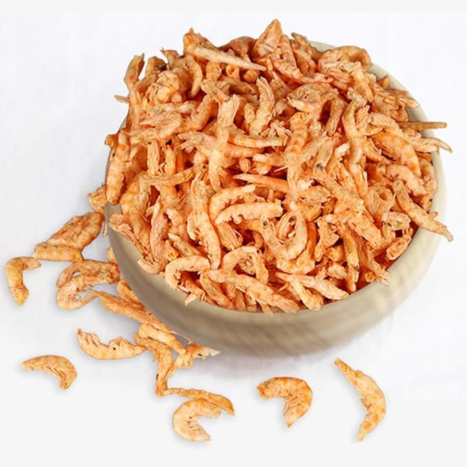 2000ml Fish Food Aquarium Pond Fish Food Arowana Food Floating Shrimp Freeze Dried Krill Carnivore Koi Tropical Cichlid Turtle (2000ml)