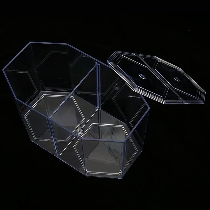 Fish Hatchery Isolation Box Hatchery Transparent Isolation Box,Aquarium Fish Breeder Box Multipurpose Transparent Octagonal Fish Isolation Box for Fish Breeding