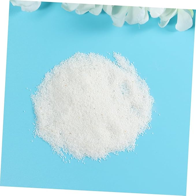 Yardwe Quartz Sand Decoration Fish Tank Quartz Sand Fish Tank Decoration Aquarium Decoration Vase Decoration White