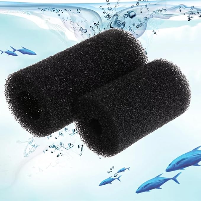 5Pcs Black Pre-Filter Sponge Aquarium Pre Filter Black Foam Rolls Compatible Intake Filter Accessories For Fish For Tank Aquarium Filter Sponge Aquarium Filter Sponge Cut ，Aquarium Pumps and Filters
