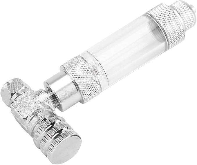 Carbon Dioxide Refiner, CO2 Regulator Needle Check Valve Bubble Counter Carbon Dioxide Atomiser for Aquarium Plants Fish (04#)
