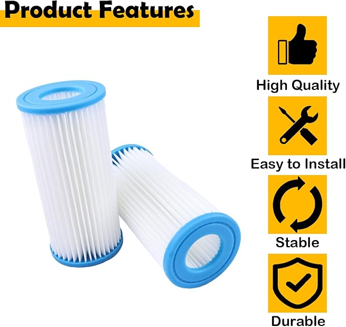 PA0140 Micron Filter Cartridge Replacement Compatible with Marineland Magnum Canister Filters & ML90770, Aquarium Water Polishing Filter